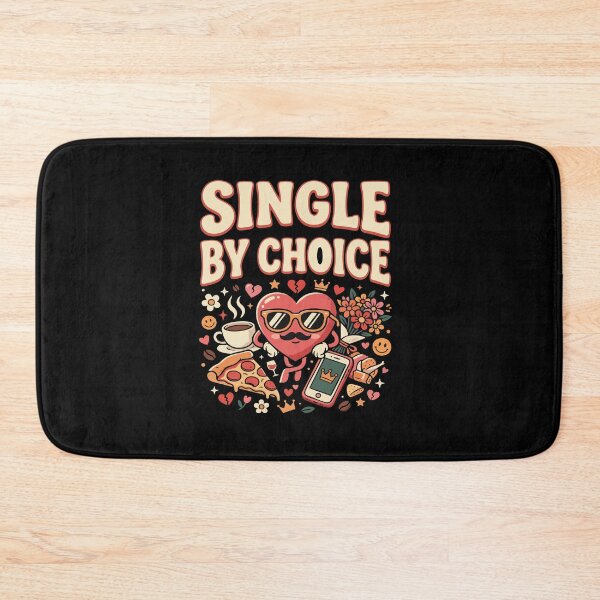 Artikelvorschau, Witziges Geschenk zum Thema Singleleben – „Single aus Überzeugung“ entworfen und verkauft von AmeliaShirts.