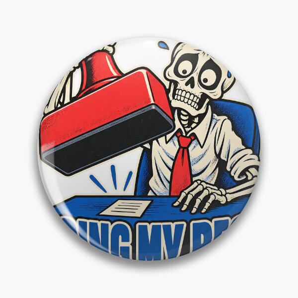 Item preview, Doing My Best Is Under Review - Funny Skeleton designed and sold by about-that.
