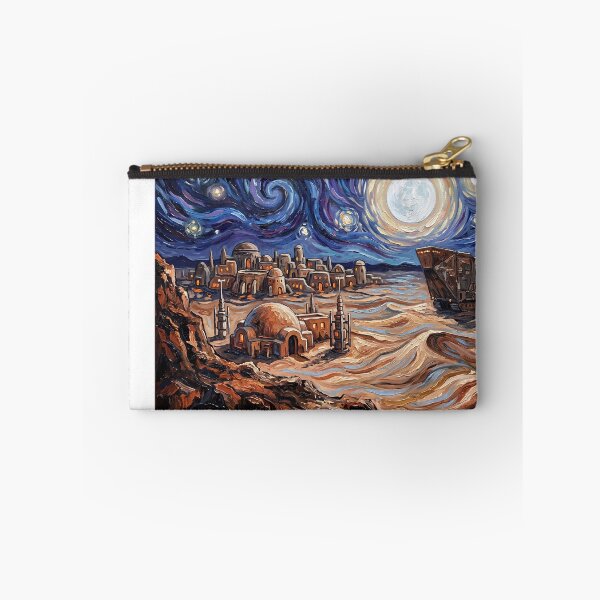 Item preview, Tatooine Starry Night Star Wars Landscape designed and sold by Bad-Decisions-Designs.