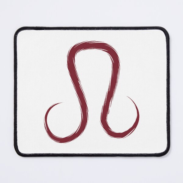 Item preview, Burgundy Leo Lion Zodiac Symbol Design designed and sold by pattern-archive.