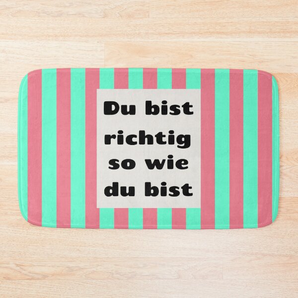 Artikelvorschau, Du bist richtig so wie du bist entworfen und verkauft von Zeewind.