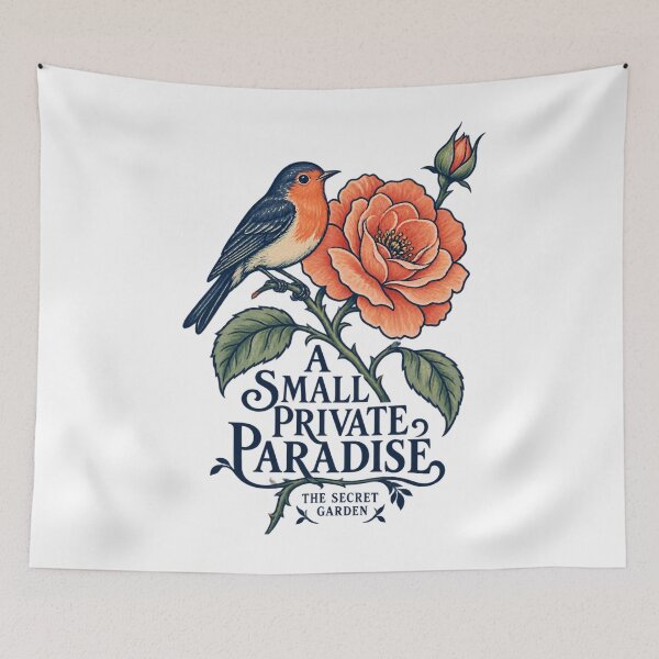 Item preview, The Secret Garden – A Small Private Paradise designed and sold by Fenay Designs.