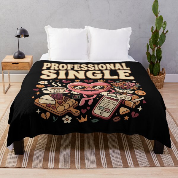 Item preview, Funny Single Life ”Professional Single” Dating Humor Gift for Singles designed and sold by AmeliaShirts.