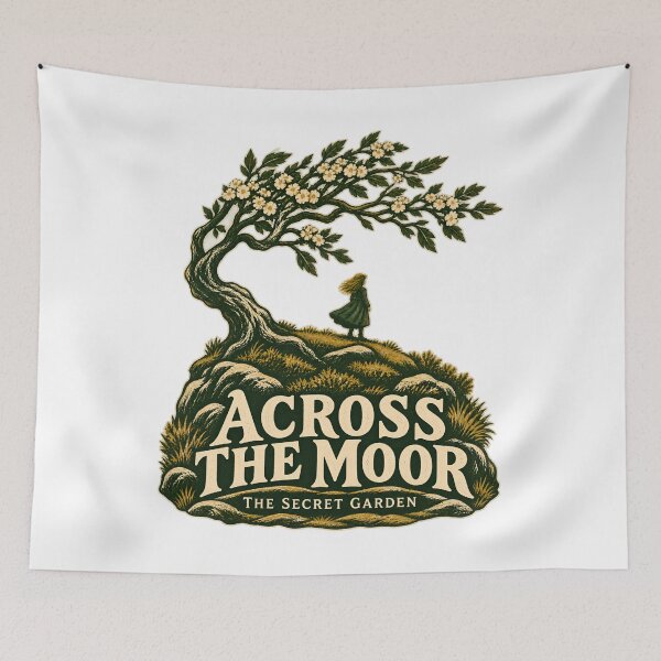 Item preview, The Secret Garden – Across the Moor in Bloom designed and sold by Fenay Designs.