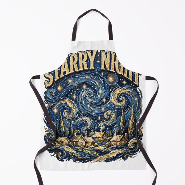 Item preview, Starry Night Village designed and sold by samimouhdi.