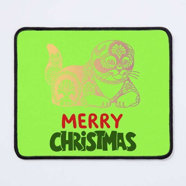 Item preview, Cute British Shorthair Merry Christmas Holiday Art designed and sold by stormk10.