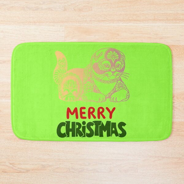 Item preview, Cute British Shorthair Merry Christmas Holiday Art designed and sold by stormk10.