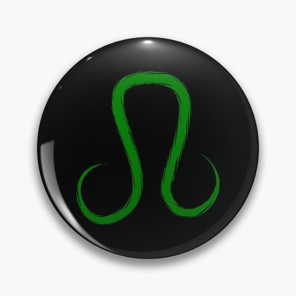 Item preview, Green Leo Lion Zodiac Symbol Design designed and sold by pattern-archive.