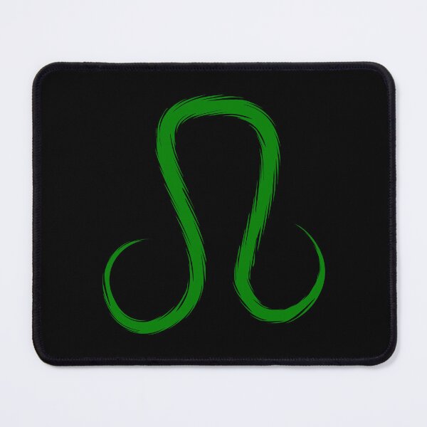 Item preview, Green Leo Lion Zodiac Symbol Design designed and sold by pattern-archive.
