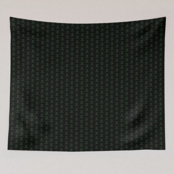 Item preview, Green Leo Lion Zodiac Symbol Design designed and sold by pattern-archive.