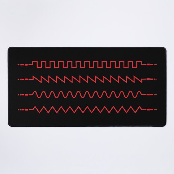 Item preview, Synthesizer Patch Cable Waveforms Red designed and sold by AtomicMalibu.