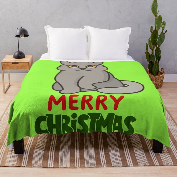 Item preview, Cute British Shorthair Merry Christmas Holiday Art designed and sold by stormk10.