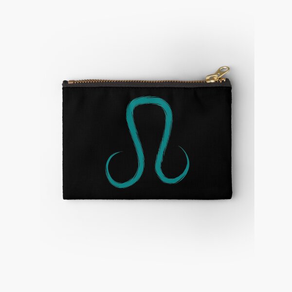 Item preview, Teal Leo Lion Zodiac Symbol Design designed and sold by pattern-archive.