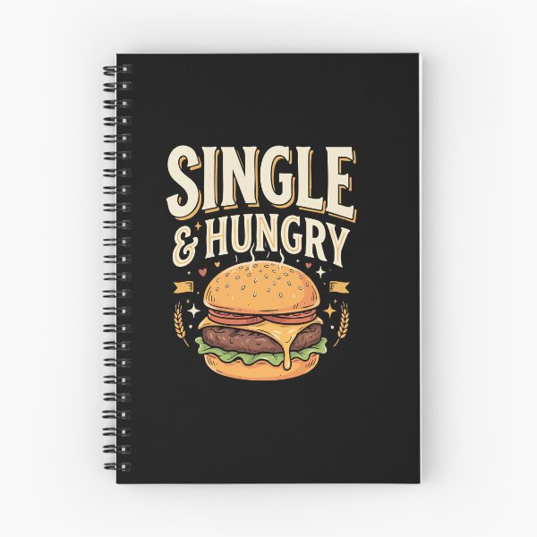 Item preview, Solteros y con hambre de por vida: Regalo de humor para solteros. designed and sold by AmeliaShirts.