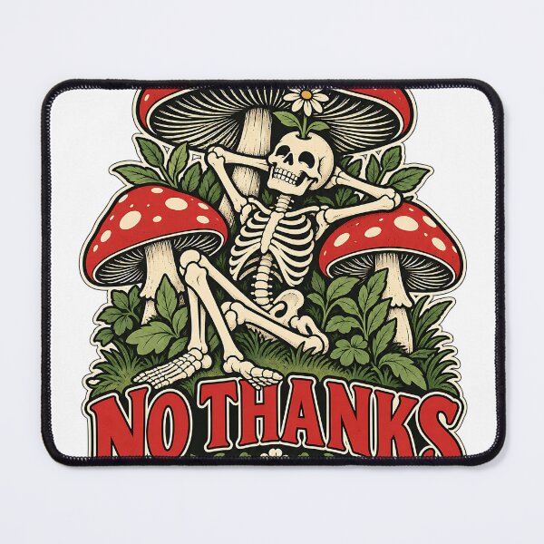 Item preview, No Thanks I'm Decomposing - Funny Mushroom designed and sold by about-that.