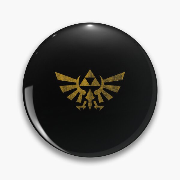 Item preview, Legend of Zelda Royal Crest Fantasy Gamer Emblem designed and sold by OddPopARt.