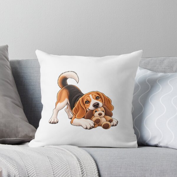 Item preview, Cute Beagle Cartoon – Dog Lover Design designed and sold by BerlyArts.