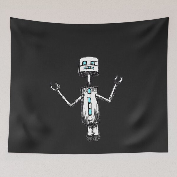 Item preview, White robot designed and sold by ArthureCendre.