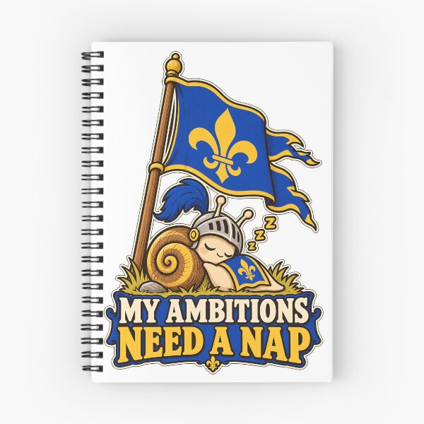 Item preview, My Ambitions Need a Nap - Funny Snail designed and sold by about-that.