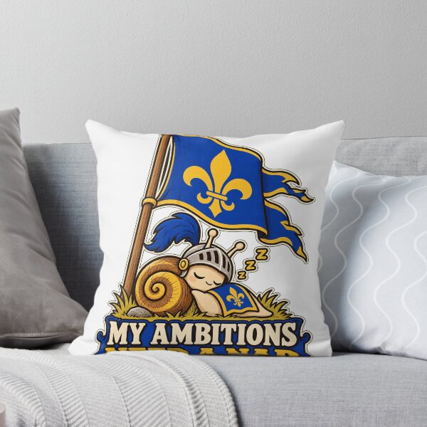 Item preview, My Ambitions Need a Nap - Funny Snail designed and sold by about-that.