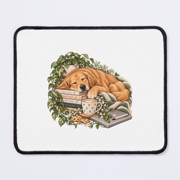 Item preview, Cozy Golden Retriever – Dog Lover & Cozy Home Design designed and sold by BerlyArts.