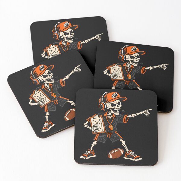 Item preview, Funny football coach skeleton  designed and sold by HiPatti.
