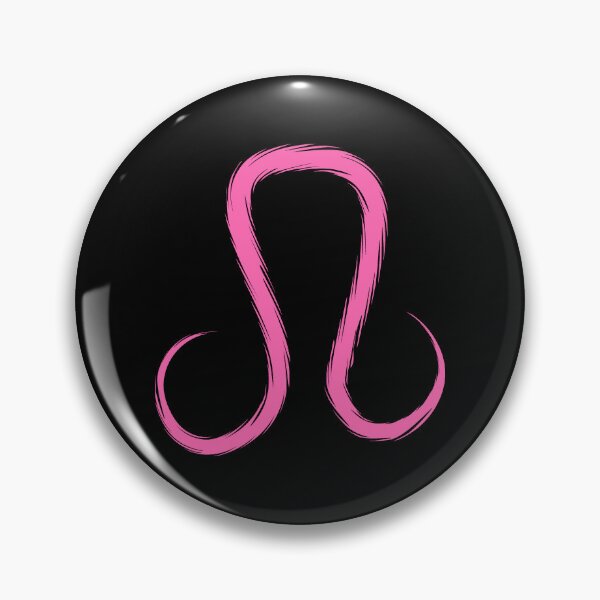 Item preview, Pink Leo Lion Zodiac Symbol Design designed and sold by pattern-archive.