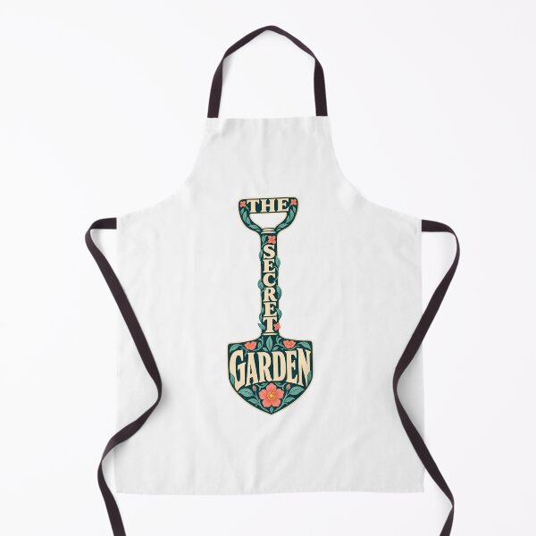 Item preview, The Secret Garden – Flowered Garden Spade designed and sold by Fenay Designs.