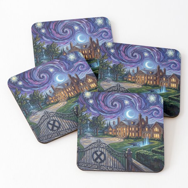 Item preview, Xavier Estate Starry Night Mutant Academy designed and sold by Bad-Decisions-Designs.