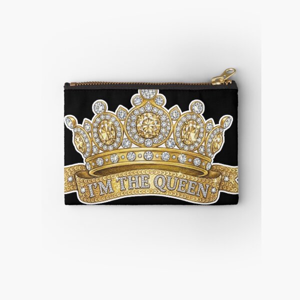 Item preview, Gold Crown I'm The Queen Sparkle Diamond Design designed and sold by MaRCAStro.