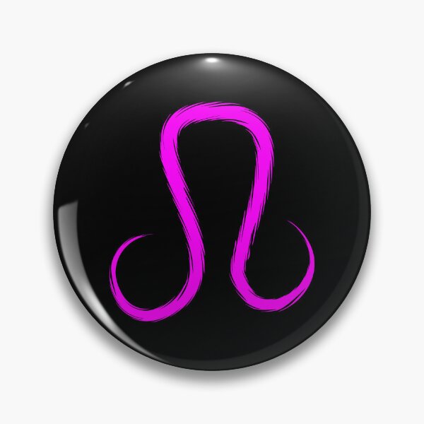 Item preview, Magenta Leo Lion Zodiac Symbol Design designed and sold by pattern-archive.