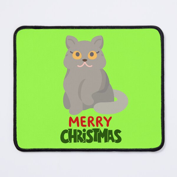 Item preview, Cute British Shorthair Merry Christmas Holiday Art designed and sold by stormk10.