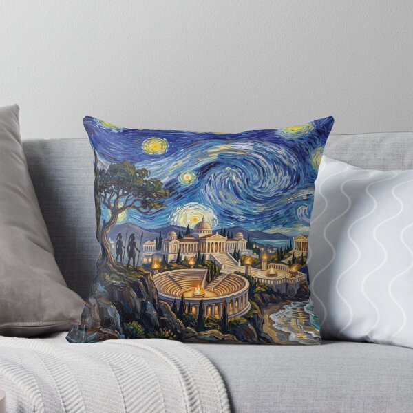 Item preview, Themyscira Starry Night Amazon Island designed and sold by Bad-Decisions-Designs.