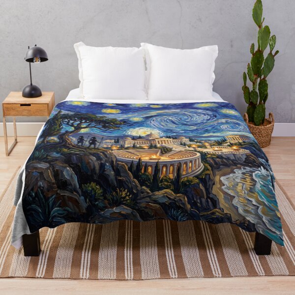 Item preview, Themyscira Starry Night Amazon Island designed and sold by Bad-Decisions-Designs.