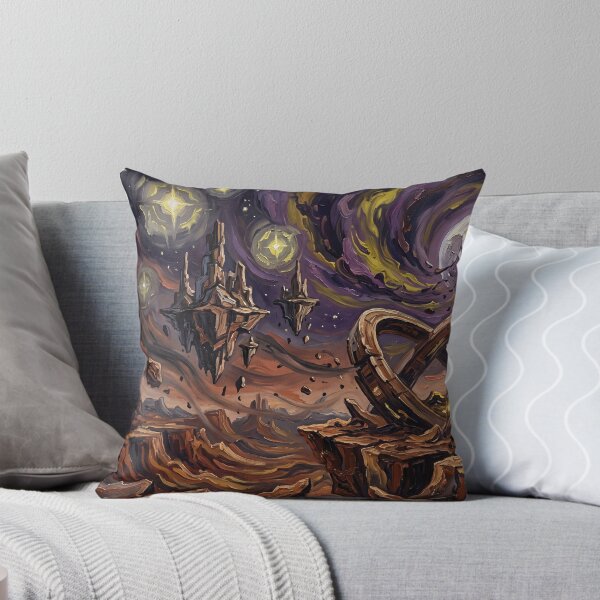 Item preview, Titan Starry Night Alien Landscape designed and sold by Bad-Decisions-Designs.