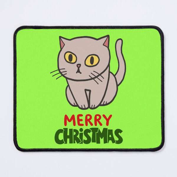 Item preview, Cute British Shorthair Merry Christmas Holiday Art designed and sold by stormk10.