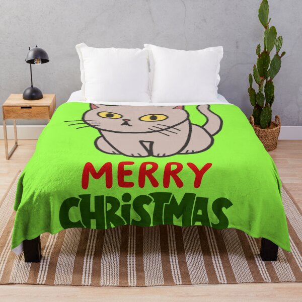 Item preview, Cute British Shorthair Merry Christmas Holiday Art designed and sold by stormk10.