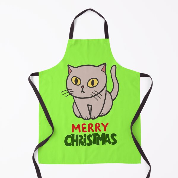 Aperçu de l'œuvre Cute British Shorthair Merry Christmas Holiday Art créée et vendue par stormk10.