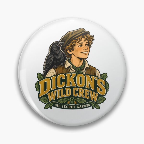 Item preview, The Secret Garden – Dickon's Wild Crew and Crow designed and sold by Fenay Designs.