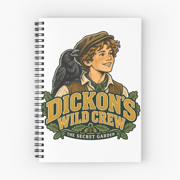 Item preview, The Secret Garden – Dickon's Wild Crew and Crow designed and sold by Fenay Designs.