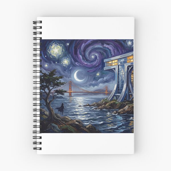 Item preview, Titans Tower Starry Night Jump City designed and sold by Bad-Decisions-Designs.