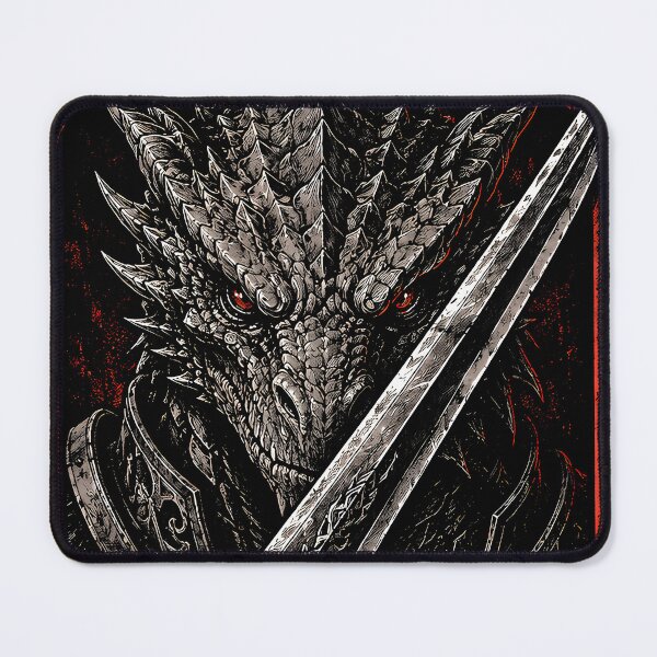 Item preview, Dragonborn Flameborn Legacy | Fantasy Warrior Graphic T-Shirt designed and sold by Overlord Kingdom.