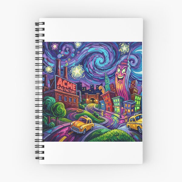 Item preview, Toontown Starry Night Acme Factory designed and sold by Bad-Decisions-Designs.