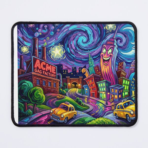 Item preview, Toontown Starry Night Acme Factory designed and sold by Bad-Decisions-Designs.