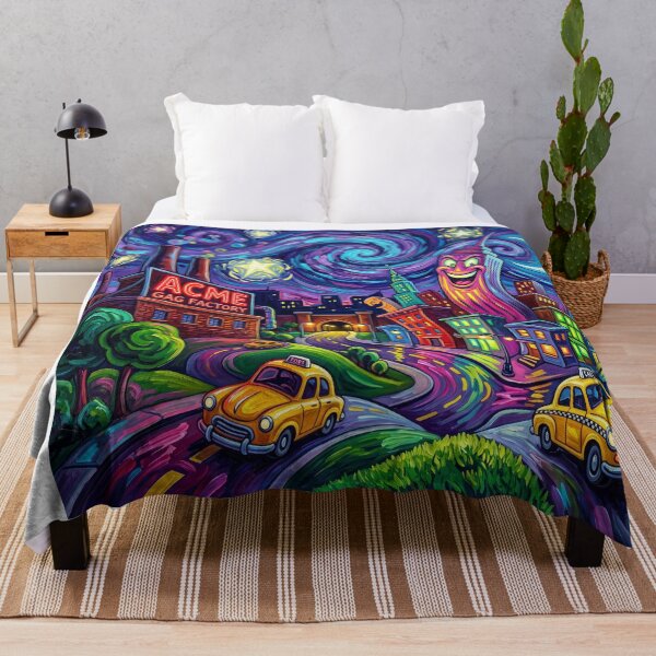 Item preview, Toontown Starry Night Acme Factory designed and sold by Bad-Decisions-Designs.