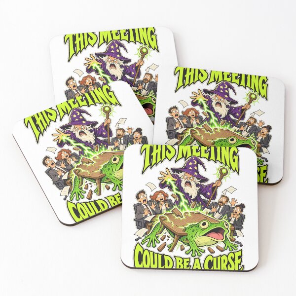 Item preview, This Meeting Could Be a Curse - Funny Wizard designed and sold by about-that.