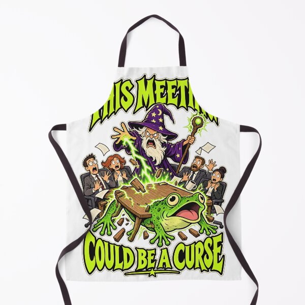 Item preview, This Meeting Could Be a Curse - Funny Wizard designed and sold by about-that.