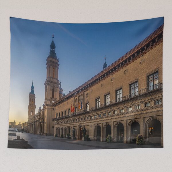 Item preview, Geometric Twilight in Zaragoza designed and sold by Viv Thompson Photography .