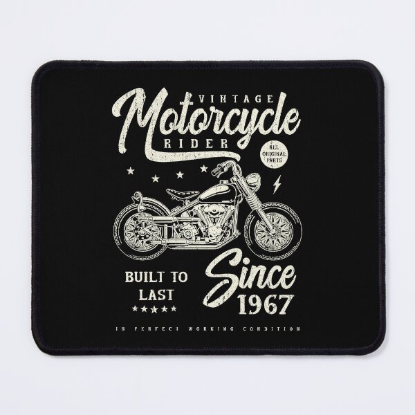 Item preview, Vintage Motorcycle Bikers Motorbike Birthday 1967 designed and sold by JRRTs.