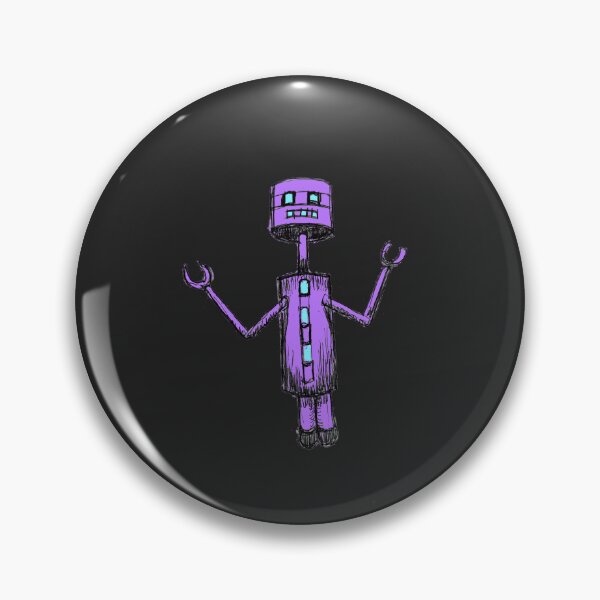 Artikelvorschau, Lila Roboter entworfen und verkauft von ArthureCendre.